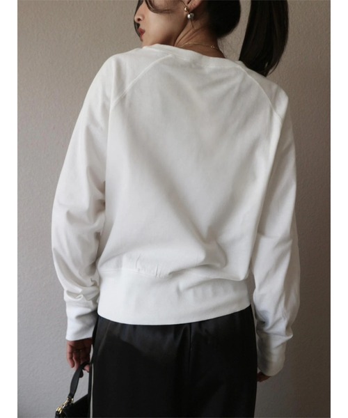 TRUNC（トランクエイティーエイト）の「Raglan Long Sleeve TEE（Tシャツ/カットソー・レディース・アイボリー・FREE）」の17枚目の写真
