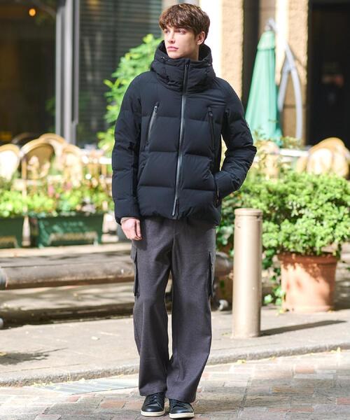 DRESSTERIOR（ドレステリア）の「【700フィルパワー/高品質ダウン】ホワイトグース ホットメルトダウンMark2（ダウンジャケット/コート・メンズ・ベージュ/ブラック/ホワイト・94/92/91/90）」の18枚目の写真