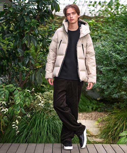 DRESSTERIOR（ドレステリア）の「【700フィルパワー/高品質ダウン】ホワイトグース ホットメルトダウンMark2（ダウンジャケット/コート・メンズ・ベージュ/ブラック/ホワイト・94/92/91/90）」の6枚目の写真