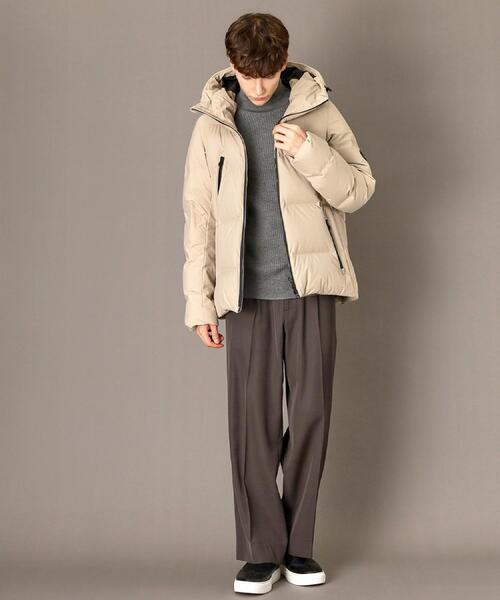 DRESSTERIOR（ドレステリア）の「【700フィルパワー/高品質ダウン】ホワイトグース ホットメルトダウンMark2（ダウンジャケット/コート・メンズ・ベージュ/ブラック/ホワイト・94/92/91/90）」の13枚目の写真