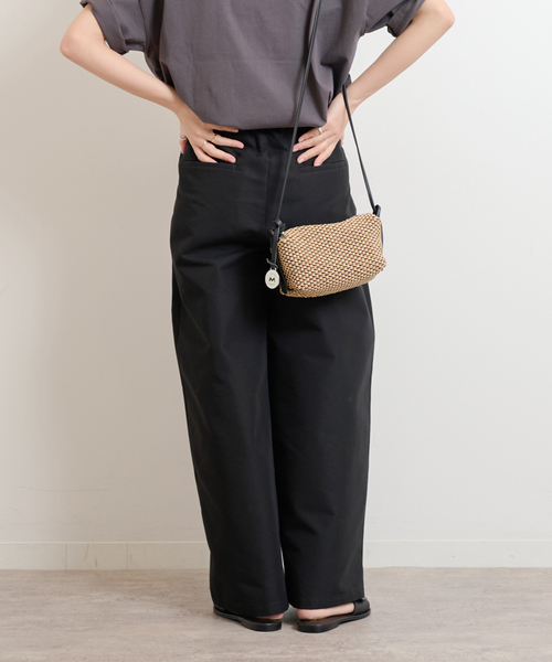 JOURNAL STANDARD relume（ジャーナルスタンダード　レリューム）の「《追加2》2タックワイドパンツ（チノパンツ・レディース・カーキ/ブラック/ベージュ・36/38）」の16枚目の写真