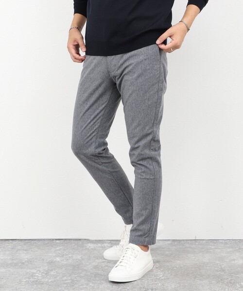 NOLLEY’S(ノーリーズ)の「【ACTIVE SECT】《限定展開》起毛ワンダーシェイプ イージーパンツ 25AW(その他パンツ・メンズ・ネイビー/ブラック/ライトグレー・S/M/L/XL)」の4枚目の写真