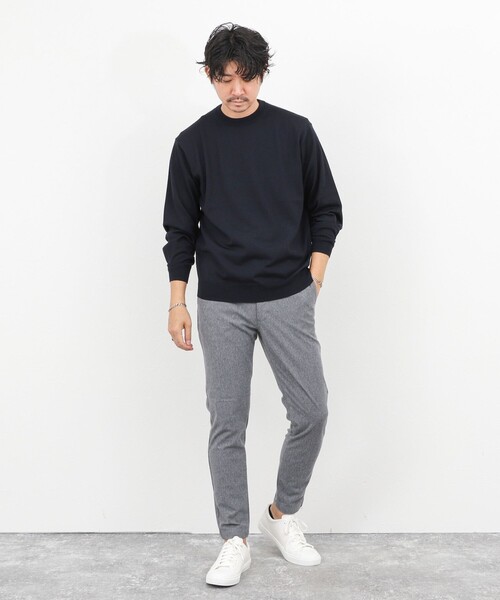 NOLLEY’S(ノーリーズ)の「【ACTIVE SECT】《限定展開》起毛ワンダーシェイプ イージーパンツ 25AW(その他パンツ・メンズ・ネイビー/ブラック/ライトグレー・S/M/L/XL)」の19枚目の写真