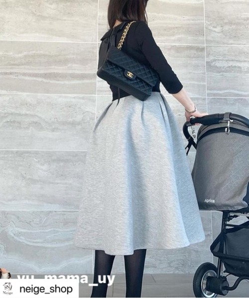 Neige(ネージュ)の「バックリボンワンピース(ワンピース・レディース・グレー/ブラック/ピンク・ONESIZE/ONE SIZE)」の22枚目の写真