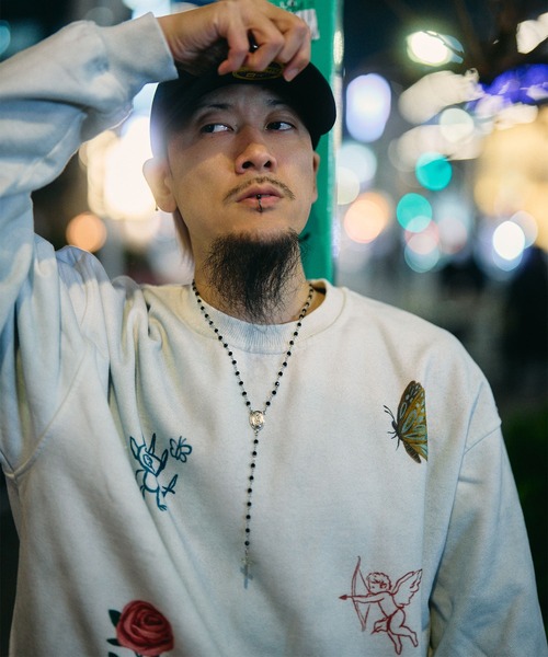 Subciety(サブサエティ)の「Memorial sweat(スウェット・メンズ・オフホワイト/ブラック・LARGE/X-LARGE/MEDIUM/SMALL)」の19枚目の写真