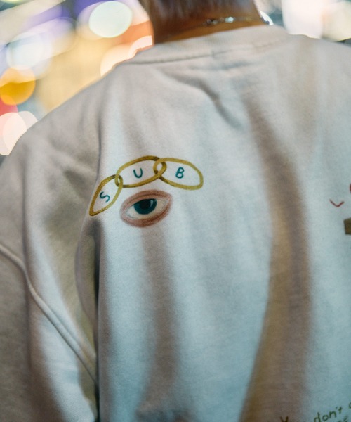 Subciety(サブサエティ)の「Memorial sweat(スウェット・メンズ・オフホワイト/ブラック・LARGE/X-LARGE/MEDIUM/SMALL)」の21枚目の写真