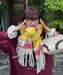 カスタネ　シャギーコート　イエロー Kastane（カスタネ）の「シャギーコート（その他アウター）」 - WEAR