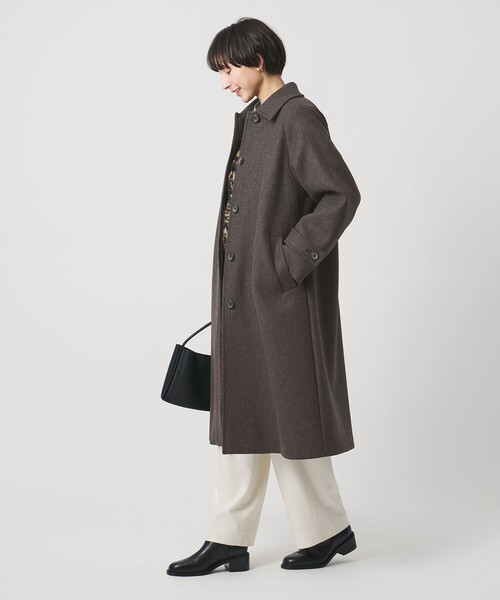 MANTECO ミックス ステンカラー コート（ステンカラーコート）｜UNITED