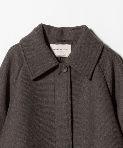 UNITED ARROWS(ユナイテッドアローズ)の「MANTECO ミックス ステンカラー コート(ステンカラーコート・レディース・その他2/その他1・38/36/34)」の15枚目の写真