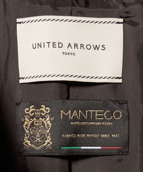 UNITED ARROWS(ユナイテッドアローズ)の「MANTECO ミックス ステンカラー コート(ステンカラーコート・レディース・その他2/その他1・38/36/34)」の4枚目の写真