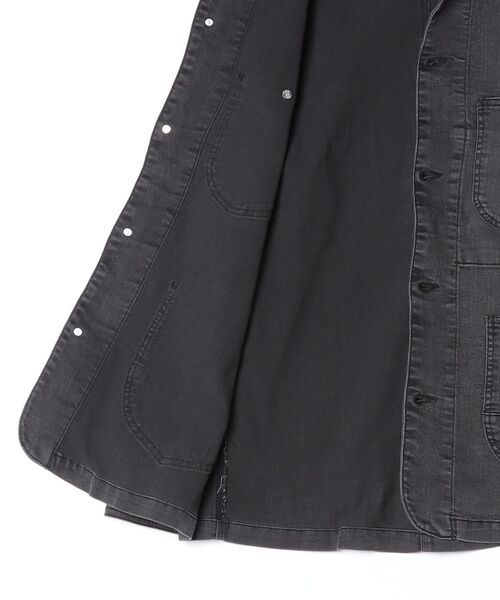 HANES(ヘインズ)の「【HANES/ヘインズ】ストレッチデニムカバーオール レギュラーフィット(カバーオール・メンズ・ネイビー/ブルー/ブラック/サックスブルー・M/L/LL)」の6枚目の写真