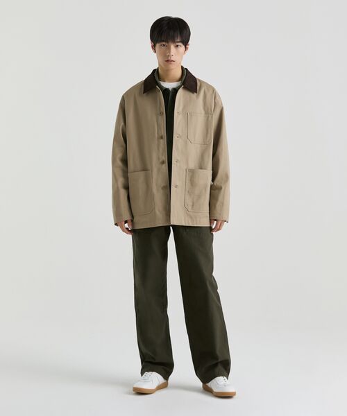 MUSINSA STANDARD（ムシンサスタンダード）の「CPツイルチョアジャケット[ベージュ]（ミリタリージャケット・メンズ・その他・MEDIUM/LARGE/X-LARGE/XX-LARGE）」の16枚目の写真