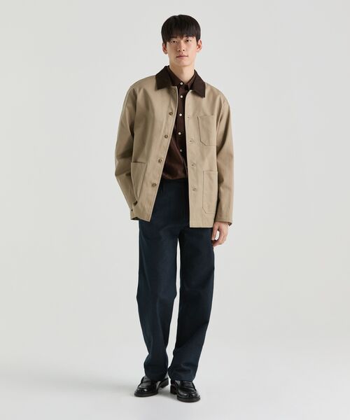 MUSINSA STANDARD（ムシンサスタンダード）の「CPツイルチョアジャケット[ベージュ]（ミリタリージャケット・メンズ・その他・MEDIUM/LARGE/X-LARGE/XX-LARGE）」の18枚目の写真