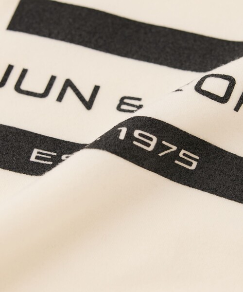 JUN&ROPE'(ジュンアンドロペ)の「フロントロゴ長袖モックプルオーバー/保温・吸湿発熱(Tシャツ/カットソー・レディース・ブラック/ホワイト・S/M/L)」の17枚目の写真