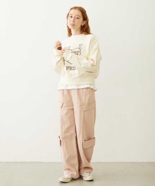MILKFED.（ミルクフェド）の「CARGO PANTS（その他パンツ・レディース・ライトピンク/ブラック/ブラウン・M/S）」の10枚目の写真