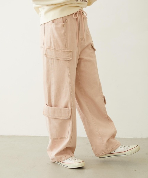 MILKFED.（ミルクフェド）の「CARGO PANTS（その他パンツ・レディース・ライトピンク/ブラック/ブラウン・M/S）」の5枚目の写真