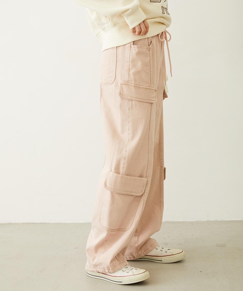MILKFED.（ミルクフェド）の「CARGO PANTS（その他パンツ・レディース・ライトピンク/ブラック/ブラウン・M/S）」の6枚目の写真