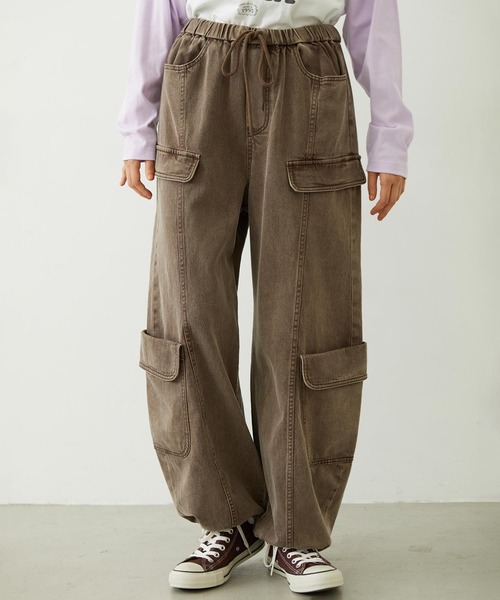 MILKFED.（ミルクフェド）の「CARGO PANTS（その他パンツ・レディース・ライトピンク/ブラック/ブラウン・M/S）」の17枚目の写真