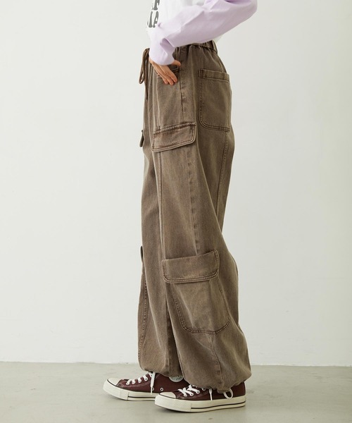 MILKFED.（ミルクフェド）の「CARGO PANTS（その他パンツ・レディース・ライトピンク/ブラック/ブラウン・M/S）」の18枚目の写真