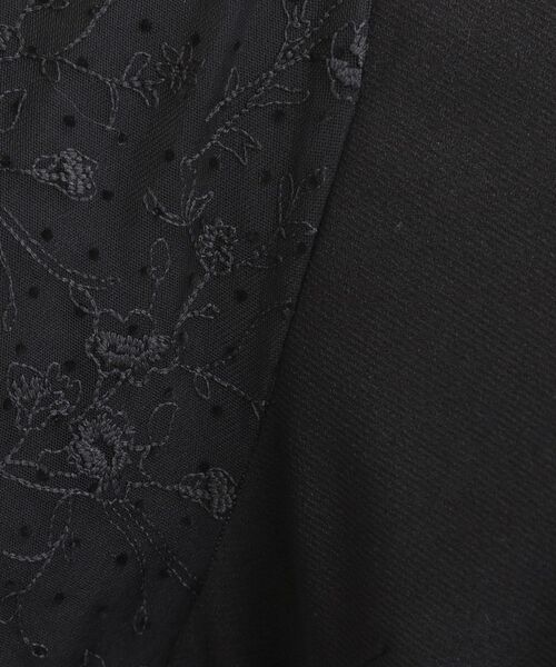 DRESKIP（ドレスキップ）の「【S-LL】お袖チュールレース切り替えワンピース（ワンピース・レディース・ブラック/ブラウン系その他・01/02/03/04）」の10枚目の写真