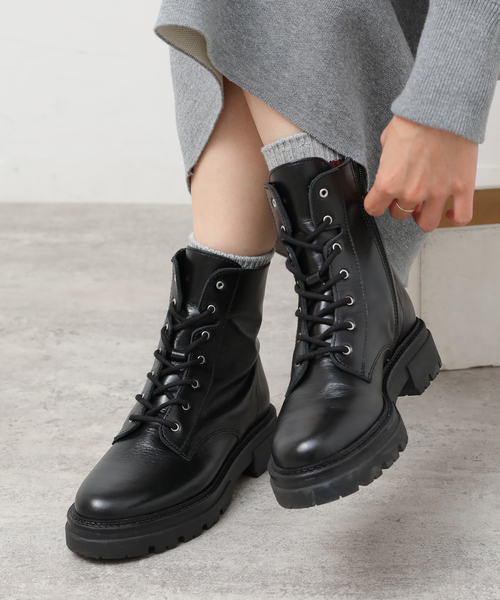 eness（エネス）の「【ENESS/エネス】レースアップブーツ（ブーツ・レディース・ブラック・36/37/38）」の5枚目の写真