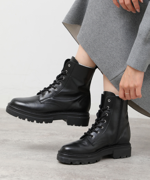 eness（エネス）の「【ENESS/エネス】レースアップブーツ（ブーツ・レディース・ブラック・36/37/38）」の6枚目の写真