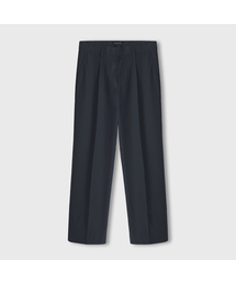 LEMAIN SECOND（リメインセカンド）の「ONE-TUCK SEMI WIDE HIDDEN BANDING SLACKS [CHARCOAL]（スラックス）」