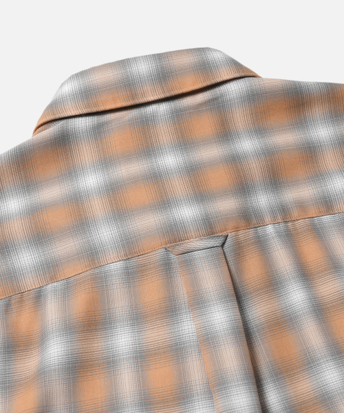 FRIZMWORKS(フリズムワークス)の「OMBRE CHECK RELAXED HALF SHIRT _ SALMON(シャツ/ブラウス・メンズ・その他・MEDIUM/LARGE/X-LARGE)」の6枚目の写真