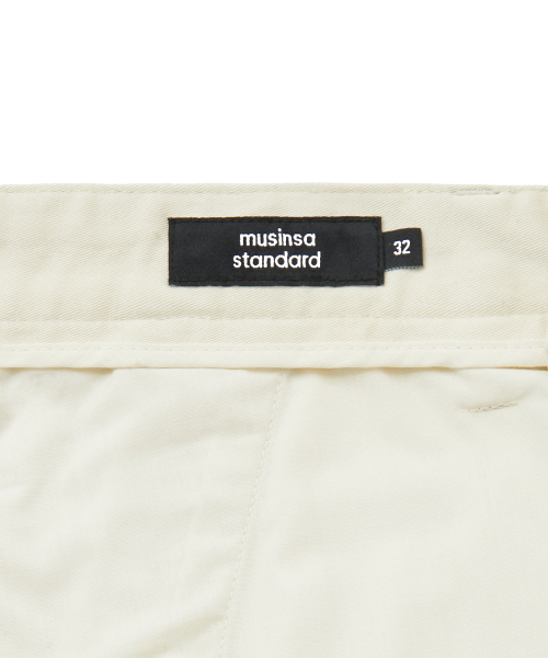 MUSINSA STANDARD（ムシンサスタンダード）の「テーパードCcinoパンツ[クリーム]（その他パンツ・メンズ・その他・28/29/32/30/31/33/26/27/38/36/34）」の9枚目の写真
