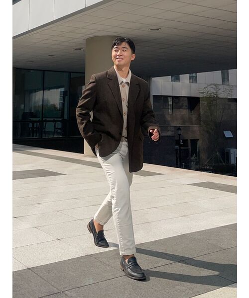 MUSINSA STANDARD（ムシンサスタンダード）の「テーパードCcinoパンツ[クリーム]（その他パンツ・メンズ・その他・28/29/32/30/31/33/26/27/38/36/34）」の16枚目の写真