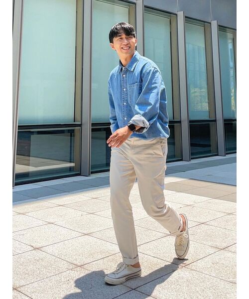 MUSINSA STANDARD（ムシンサスタンダード）の「テーパードCcinoパンツ[クリーム]（その他パンツ・メンズ・その他・28/29/32/30/31/33/26/27/38/36/34）」の17枚目の写真