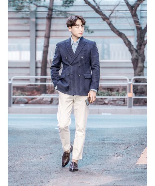 MUSINSA STANDARD（ムシンサスタンダード）の「テーパードCcinoパンツ[クリーム]（その他パンツ・メンズ・その他・28/29/32/30/31/33/26/27/38/36/34）」の19枚目の写真