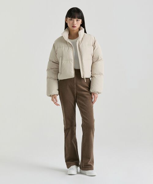 MUSINSA STANDARD WOMAN（ムシンサスタンダードウーマン）の「ウィメンズブーツカットコーデュロイパンツ[カーキブラウン]（その他パンツ・レディース・その他・30/24/25/26/27/28/29）」の7枚目の写真