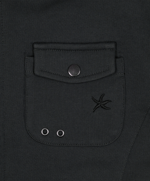 THECOLDESTMOMENT（ザコールデストモーメント）の「TCM easy pocket hooded zip-up (charcoal)（パーカー・レディース・その他・SMALL/MEDIUM）」の4枚目の写真