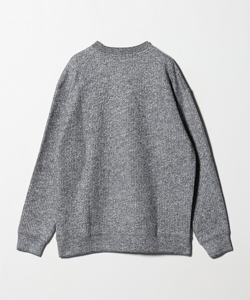 green label relaxing(グリーンレーベルリラクシング)の「メランジ ダブルフェイス クルーネック カットソー(Tシャツ/カットソー・メンズ・ブラック/ベージュ/ライトグレー・L/XL/M/S)」の13枚目の写真