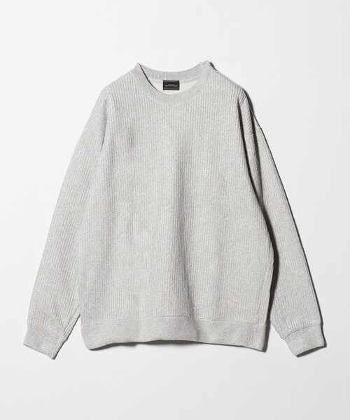 green label relaxing(グリーンレーベルリラクシング)の「メランジ ダブルフェイス クルーネック カットソー(Tシャツ/カットソー・メンズ・ブラック/ベージュ/ライトグレー・L/XL/M/S)」の22枚目の写真