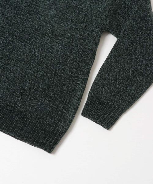 ITEMS URBANRESEARCH（アイテムズ アーバンリサーチ）の「真冬の正解 モール クルーネック ニット（ニット/セーター・メンズ・バーガンディー/グリーン/グレー/ブラック・MEDIUM/LARGE）」の17枚目の写真