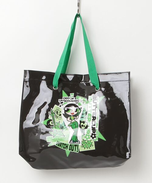FLAPPER(フラッパー)の「FLAPPER フラッパー:パワーパフ ガールズ ショッパートート(トートバッグ・レディース・グリーン/ピンク/サックスブルー・FREE)」の19枚目の写真