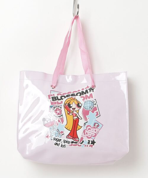 FLAPPER(フラッパー)の「FLAPPER フラッパー:パワーパフ ガールズ ショッパートート(トートバッグ・レディース・グリーン/ピンク/サックスブルー・FREE)」の14枚目の写真