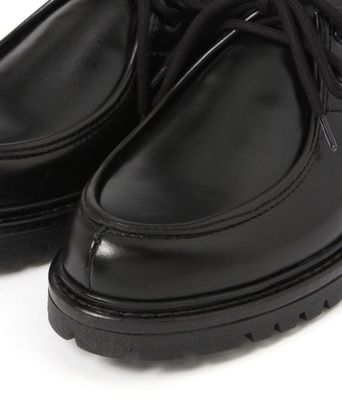 studio CLIP（スタディオクリップ）の「【ENESS】チロリアンシューズ（モカシン/デッキシューズ・レディース・ブラウン/ブラック・LARGE/MEDIUM）」の7枚目の写真