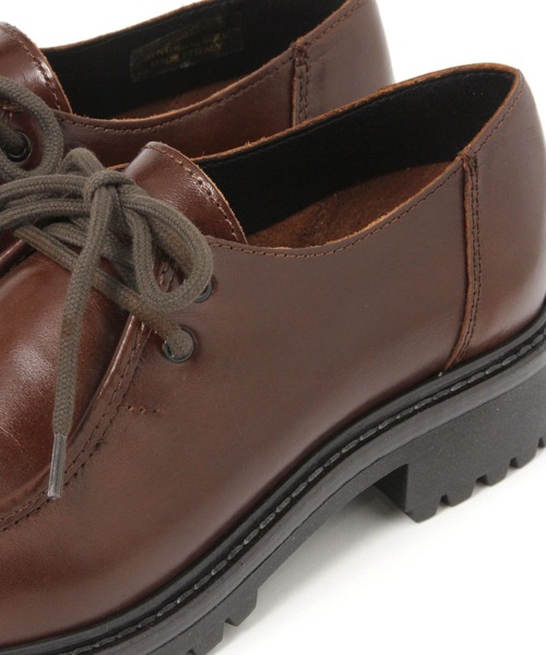 studio CLIP（スタディオクリップ）の「【ENESS】チロリアンシューズ（モカシン/デッキシューズ・レディース・ブラウン/ブラック・LARGE/MEDIUM）」の13枚目の写真