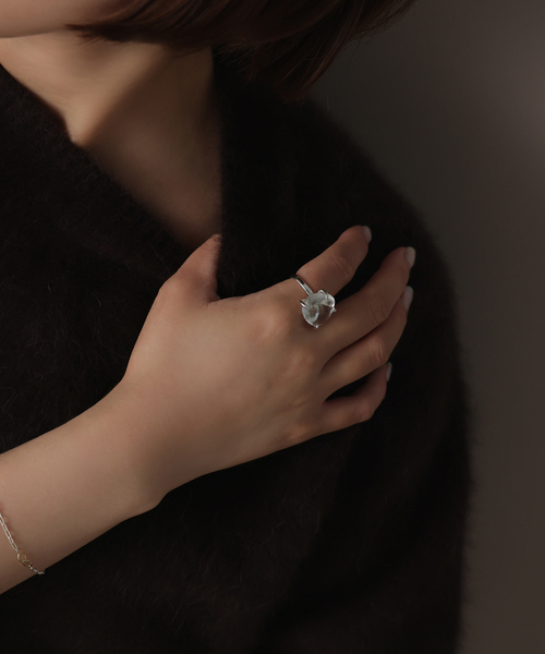 Lilas(リラ)の「【SAMH by LILAS】 マロンクォーツリング SV(リング・レディース・シルバー・15 /13)」の3枚目の写真