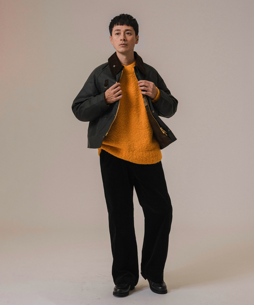 Barbour(バブアー)の「Barbour (バブアー) Spey/スペイ Wax Jacket MWX1212(その他アウター・メンズ・ブラック/カーキ・LARGE/MEDIUM/SMALL)」の3枚目の写真