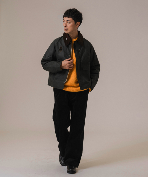 Barbour(バブアー)の「Barbour (バブアー) Spey/スペイ Wax Jacket MWX1212(その他アウター・メンズ・ブラック/カーキ・LARGE/MEDIUM/SMALL)」の4枚目の写真