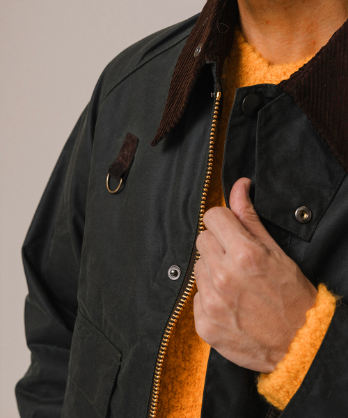 Barbour(バブアー)の「Barbour (バブアー) Spey/スペイ Wax Jacket MWX1212(その他アウター・メンズ・ブラック/カーキ・LARGE/MEDIUM/SMALL)」の7枚目の写真