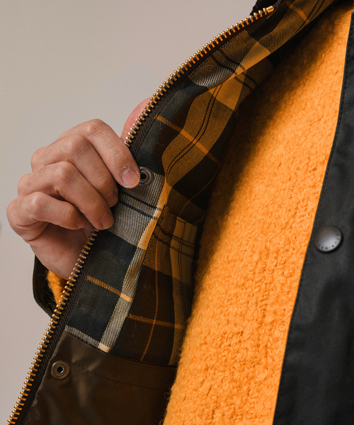 Barbour(バブアー)の「Barbour (バブアー) Spey/スペイ Wax Jacket MWX1212(その他アウター・メンズ・ブラック/カーキ・LARGE/MEDIUM/SMALL)」の8枚目の写真