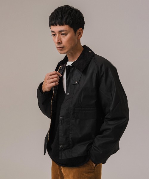 Barbour(バブアー)の「Barbour (バブアー) Spey/スペイ Wax Jacket MWX1212(その他アウター・メンズ・ブラック/カーキ・LARGE/MEDIUM/SMALL)」の15枚目の写真