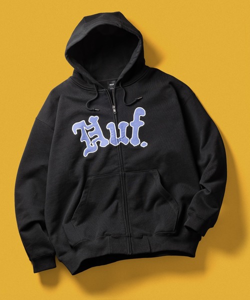 NOBLE FULL ZIP FLEECE HOODIE（パーカー）｜HUF（ハフ）の