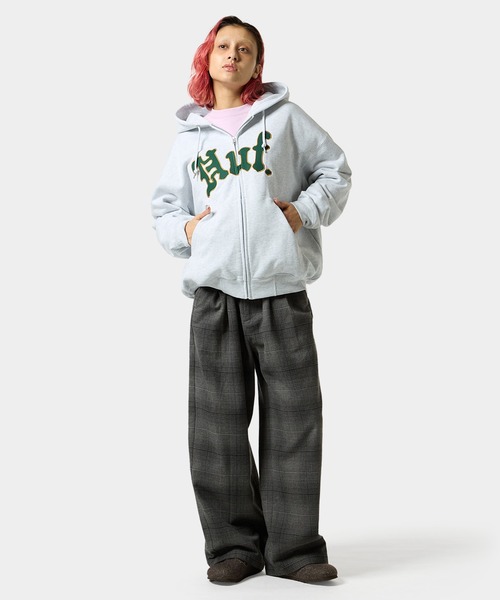 NOBLE FULL ZIP FLEECE HOODIE（パーカー）｜HUF（ハフ）の