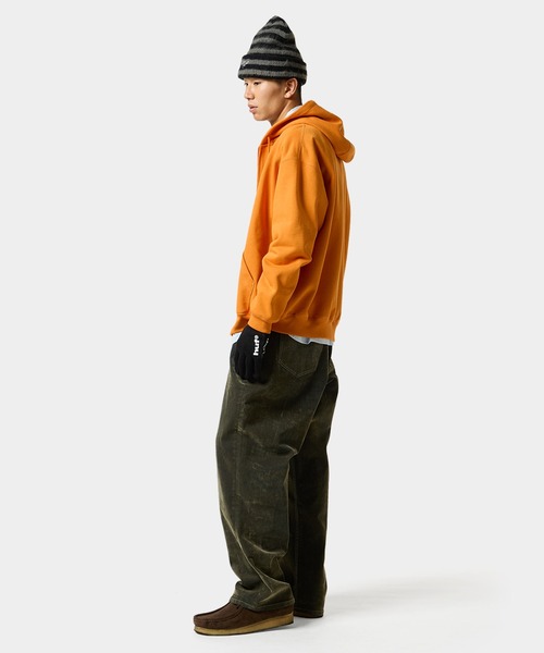 NOBLE FULL ZIP FLEECE HOODIE（パーカー）｜HUF（ハフ）の